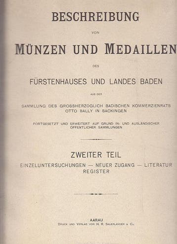 1904 Baden Hilger, Dr Constantin, Boeken, Verzenden, Nieuw