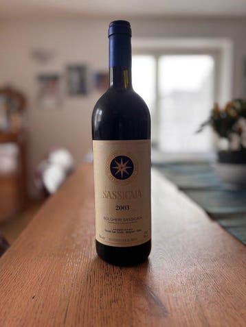 2003 Tenuta San Guido, Sassicaia - Toscane DOC - 1 Fles, Nieuw
