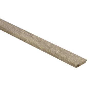 Afwerkl. met plakstrip mountain oak light grey (Afwerklijst), Overige materialen, Verzenden, 50 tot 150 cm, Overige typen