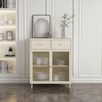 Sideboard Lindau commode 97x80x40 cm cremewit [en.casa], Verzenden, Nieuw