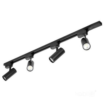 Kobi Nexttrack GO 1-fase railset 1 meter met 4x GU10 spot..., Ophalen of Verzenden, Nieuw