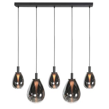 Mexlite hanglamp Glimsy 4197ZW Nieuw, Ophalen, Nieuw, Overige materialen, Trendy