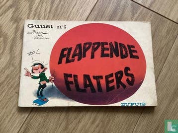 Guust - Flappende flaters - 1967, Eén stripboek, Verzenden, Gelezen, De Mesmaeker, Jean, Franquin, André.