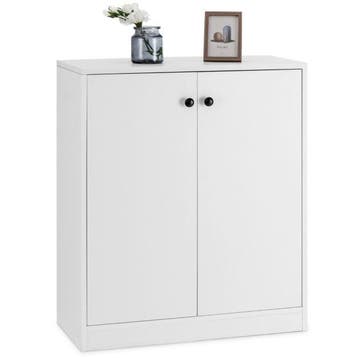 2dekans | Coast Dressoir Wit – Moderne Opbergkast met 2, Ophalen of Verzenden, Zo goed als nieuw