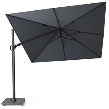 Challenger T2 zweefparasol 300x300 cm antraciet, Ophalen of Verzenden, Nieuw