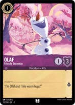 [52/204] - OLAF - Friendly Snowman ENG NON-FOIL [M/NM], Ophalen of Verzenden, Nieuw
