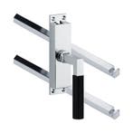 Kruk-espagnolet Bauhaus ebben rechts glans chroom inclusief, Verzenden, Nieuw