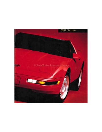 1991 CHEVROLET CORVETTE BROCHURE ENGELS, Nieuw, Chevrolet, Author