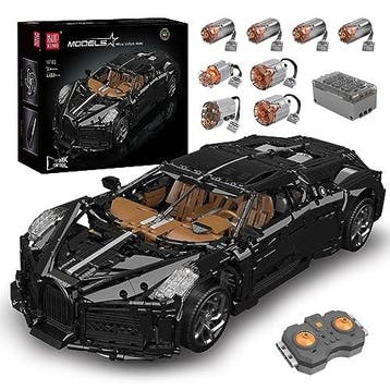 Mould King 13163 Voiture Noire (Voertuigen, Modelbouwsets), Verzenden, Nieuw