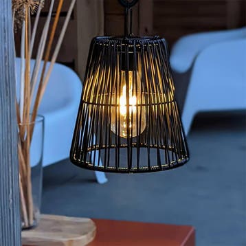 Solar hanglamp/tafellamp buiten Firenze - Voordeelset van 2, Zonne-energie, Kunststof, Verzenden, Nieuw