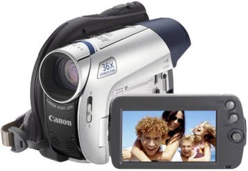 Canon DC301 DVD Digitale Videocamera - Zilver (In doos), Audio, Tv en Foto, Videocamera's Digitaal, Verzenden, Zo goed als nieuw