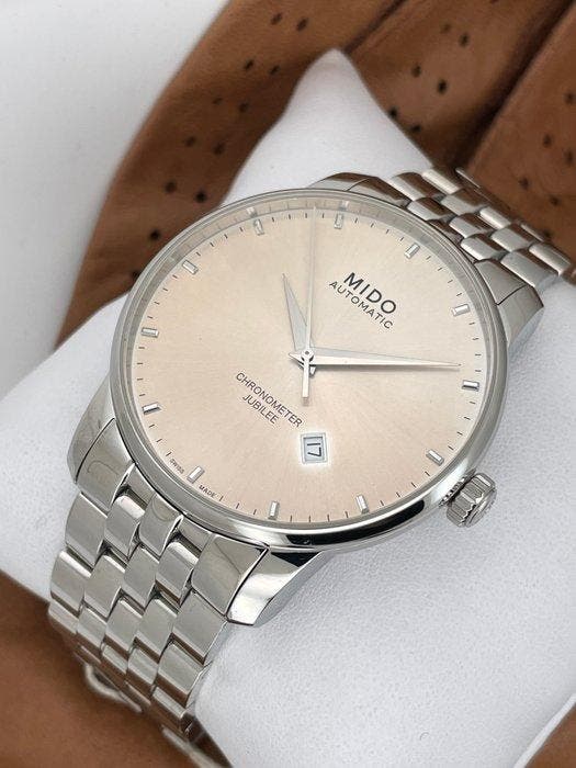 Mido - Baroncelli Chronometer Jubilee Automatic - Zonder, Sieraden, Tassen en Uiterlijk, Horloges | Heren