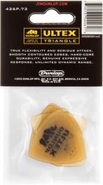 Jim Dunlop Ultex Triangle bas plectrum 0.73 mm 6-pack, Muziek en Instrumenten, Ophalen of Verzenden, Nieuw, Elektrische basgitaar