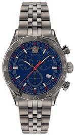 Versace VE2U00722 Hellenyium Chrono horloge 43 mm, Overige merken, Staal, Verzenden, Polshorloge