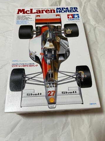 Tamiya 1:20 - Modelbouwdoos - McLaren MP4/5B Honda, Nieuw