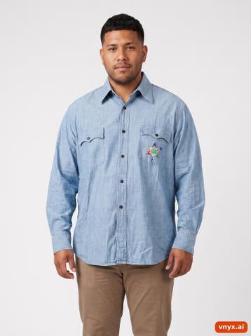 LEVI STRAUSS & CO. Casual overhemden Heren maat XL Blauw, Ophalen of Verzenden, Nieuw
