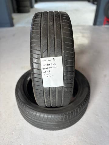 215/50/18 BRIDGESTONE TURANZA T005 5,5MM 2 STUKS 140,- (0523, Ophalen, 18 inch, Band(en), Personenwagen