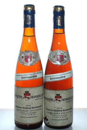 1971 Osthofener Kirchberg Huxelrebe + Silvaner Beerenauslese, Nieuw