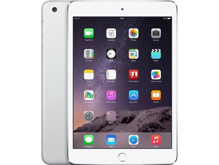 Apple iPad mini (2014) | 7.9 - 16 GB - zilver, Computers en Software, Apple iPads, Zo goed als nieuw, Verzenden