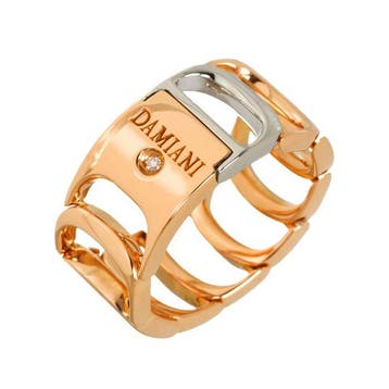 Damiani - Ring rosegoud, Sieraden, Tassen en Uiterlijk, Nieuw