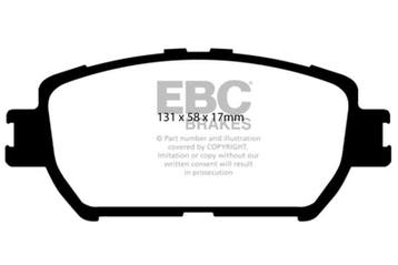 EBC 06-07 Lexus GS300 3.0 Redstuff Front Brake Pads, Auto-onderdelen, Ophalen of Verzenden, Nieuw