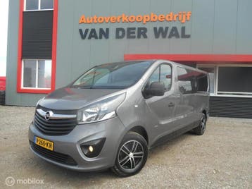 Zakelijke lease - Opel Vivaro bestel 1.6 CDTI L2H1 DC, Gebruikt, Euro 6, Handgeschakeld, Lease