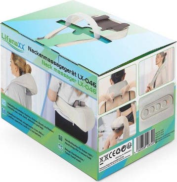 2dekans | Lifenaxx LX-046 Nekmassage 10 W Beige, Ophalen of Verzenden, Zo goed als nieuw
