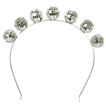Tiara Disco met Discoballen, Hobby en Vrije tijd, Feestartikelen, Ophalen of Verzenden, Nieuw