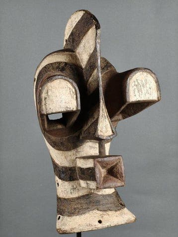 Prachtige kifwebe-masker - Songye - Congo RDC (Zonder
