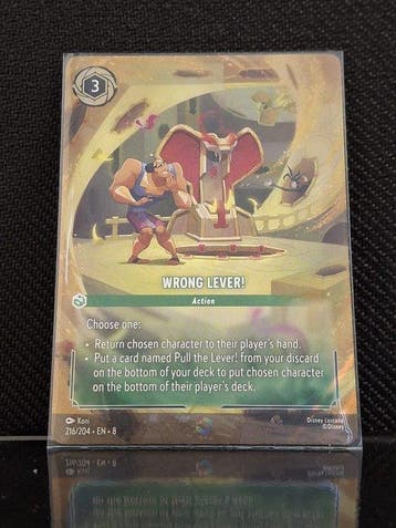 Disney - 1 Card - Disney Lorcana - Yzma en Kronk 216/204, Nieuw
