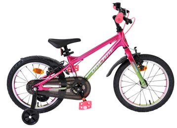 Volare Chrome Kinderfiets - Meisjes - 16 inch - Roze Groen -, Verzenden, Nieuw, 16 inch