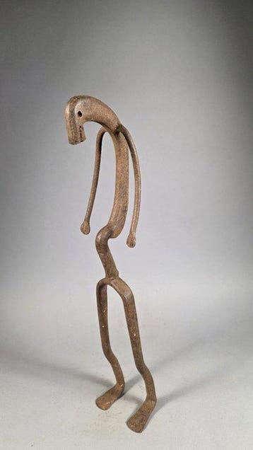 Smeedijzeren standbeeld - Burkina Faso