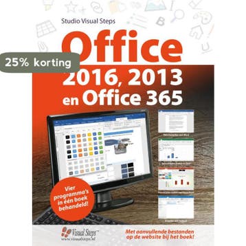 Office 2016, 2013 en Office 365 - Studio Visual Steps, Verzenden, Gelezen, Studio Visual Steps