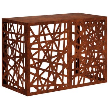 vidaXL Airconditioner hoes Roestkleurig 100 x 50 x 70 cm, Verzenden, Nieuw