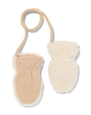 HEMA Babywanten teddy beige, Verzenden, Nieuw