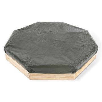 2dekans | Plum Play Giant Houten Zandbak met Deksel 1,5 x, Kinderen en Baby's, Speelgoed | Buiten | Speeltoestellen, Ophalen of Verzenden