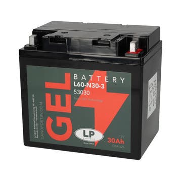 Landport (LP) L60-N30-3 motor GEL accu 12 volt 30,0 ah, Ophalen of Verzenden, Nieuw