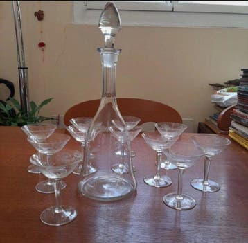 Drankservies - Kristal