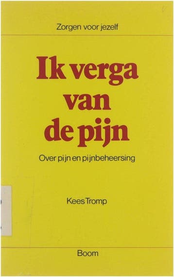 Ik verga van de pijn 9789060098080 Tromp, Verzenden, Gelezen, Tromp