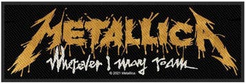 Metallica - Wherever I May Roam Logo patch off. merchandise, Ophalen of Verzenden, Nieuw, Kleding