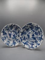 Bord - Porselein - Borden uit de Kangxi-periode, Antiek en Kunst