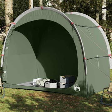 vidaXL Opbergtent waterdicht groen, Caravans en Kamperen, Verzenden, Nieuw, Tot en met 2