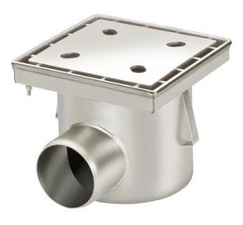 Afvoerput | Industrieel | RVS | 250 x 250 mm HorecaTraders, Verzenden, Nieuw in verpakking