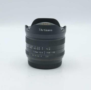 7Artisans 7.5mm f/2.8 MkII Fujifilm X-Mount OCCASION (001), Ophalen of Verzenden, Zo goed als nieuw