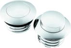 Bikers Choice 82 Up W/Dual Cap Chrome Pop Up Billet Gas Cap, Ophalen of Verzenden, Nieuw