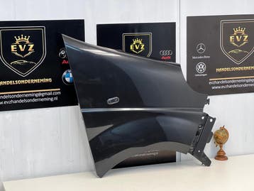 Opel Vivaro bj.2007 spatbord/voorscherm rechts voor zwart, Gebruikt, Voor, Opel, Spatbord