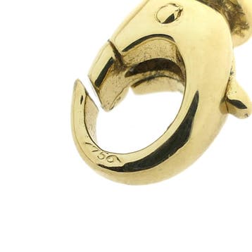 Bicolor gouden vossenstaart schakelcollier (Ketting), Ophalen of Verzenden, Gebruikt, Goud, Goud