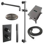 Brauer Gunmetal Carving Thermostatische Regendoucheset, Ophalen of Verzenden, Nieuw