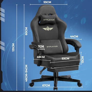 Ergonomische Bureaustoel -  Office Chair - Gamestoel - Volwa, Verzenden, Zo goed als nieuw