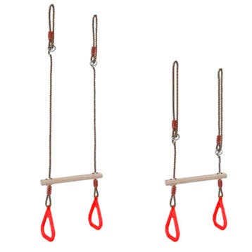 Kruzzel 2-in-1 schommel met Trapeze - Verstelbaar - 100kg..., Ophalen of Verzenden, Nieuw